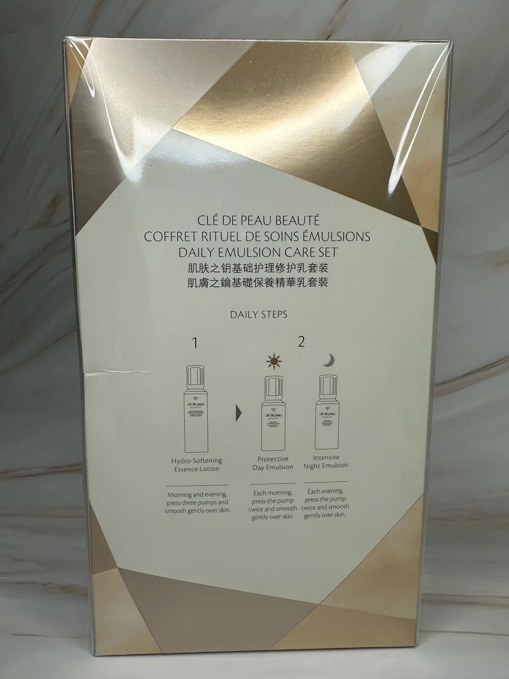 New Clé de Peau Beauté Daily Emulsion Care Set 3pc Sealed Traveler Exclusive